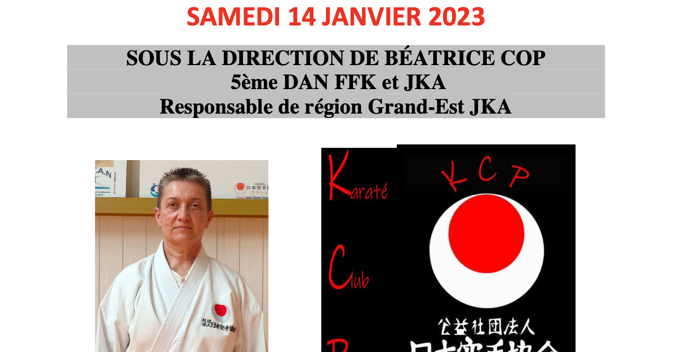 Keiko Régional Karaté JKA PANNES 2023 - France Japan Karate Association ...